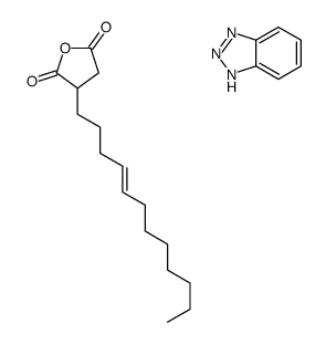 dihydro-3-(tetrapropenyl)furan-2,5-dione, compound with 1H-benzotriazole structure