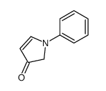 1-phenyl-2H-pyrrol-3-one结构式