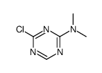 4-chloro-N,N-dimethyl-1,3,5-triazin-2-amine结构式