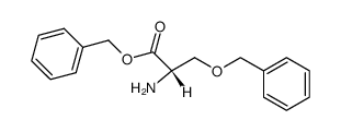 (S)-2-氨基-3-(苄氧基)丙酸苄酯结构式