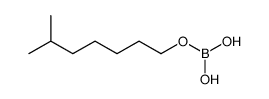 Boric acid, isooctyl ester structure