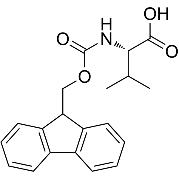 Fmoc-L-缬氨酸结构式