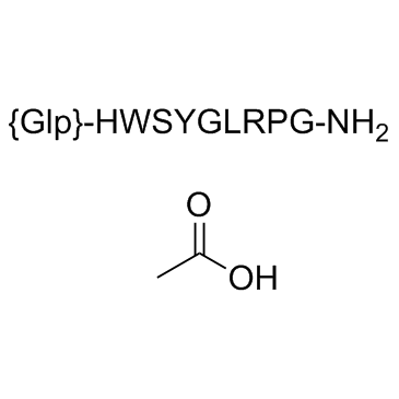 戈那瑞林二醋酸盐结构式