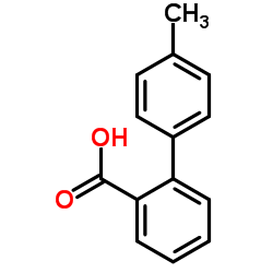 4'-Methyl-[1,1'-biphenyl]-2-carboxylic acid Structure