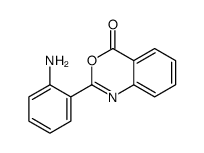 2-(2-AMINOPHENYL)-4H-3,1-BENZOXAZIN-4-ONE结构式
