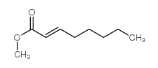 反-2-辛烯酸甲酯结构式