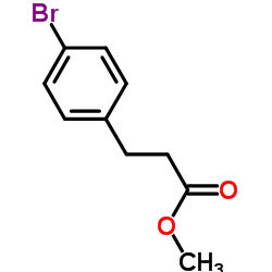 Methyl 3-(4-bromophenyl)propanoate Structure