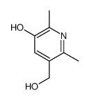 3-Pyridinemethanol, 5-hydroxy-2,6-dimethyl- (9CI) structure