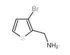 (3-溴噻吩-2-基)甲胺结构式