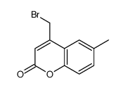 4-(bromomethyl)-6-methylchromen-2-one Structure