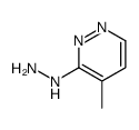 3-HYDRAZINYL-4-METHYLPYRIDAZINE Structure