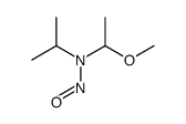 N-Nitroso-N-isopropyl-1-methoxyethylamine结构式