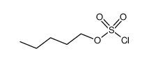 chlorosulfuric acid pentyl ester结构式
