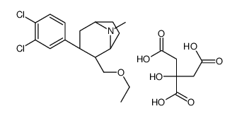 特索芬辛柠檬酸盐结构式