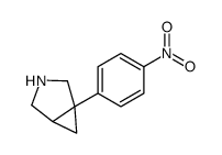 1-(4-nitrophenyl)-3-azabicyclo[3.1.0]hexane结构式