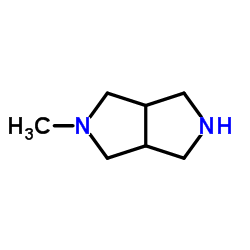 2-甲基八氢吡咯并[3,4-c]吡咯结构式