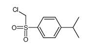 1-(chloromethylsulfonyl)-4-propan-2-ylbenzene Structure