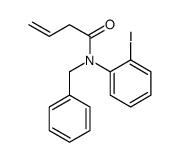 N-benzyl-N-(2-iodophenyl)but-3-enamide结构式