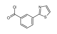 3-(1,3-噻唑-2-基)苯甲酰氯结构式