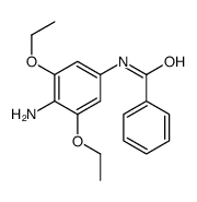 N-(4-amino-3,5-diethoxyphenyl)benzamide Structure