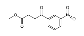 4-(3-nitro-phenyl)-4-oxo-butyric acid methyl ester结构式