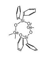 dimethylgermanium diphenylsilicon oxide Structure