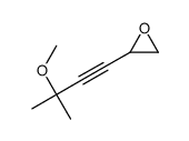 Oxirane, (3-methoxy-3-methyl-1-butynyl)- (9CI)结构式