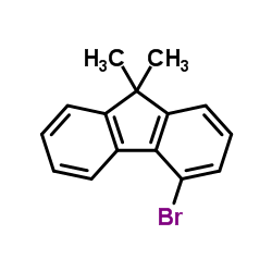4-溴-9,9-二甲基芴结构式