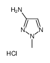 2-METHYL-2H-1,2,3-TRIAZOL-4-AMINE HYDROCHLORIDE Structure