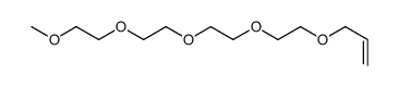 Allyloxy(tetraethylene oxide), Methyl ether, tech-90 Structure