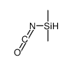 isocyanato(dimethyl)silane Structure