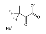 sodium,3,3-dideuterio-2-oxobutanoate Structure