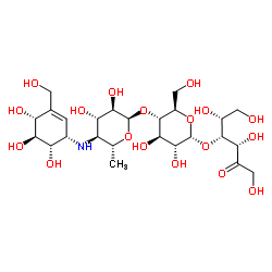 阿卡波糖-D-果糖杂质结构式