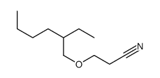 3-[(2-ethylhexyl)oxy]propiononitrile Structure