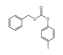benzyl 4-methylphenyl carbonate结构式