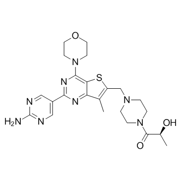 Apitolisib (GDC-0980)结构式