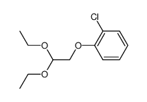 1-chloro-2-(2,2-diethoxyethoxy)benzene Structure