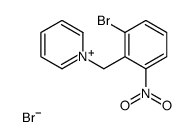 1-(2-Bromo-6-nitrobenzyl)pyridinium bromide Structure