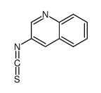 3-isothiocyanatoquinoline结构式