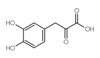 3-(3,4-dihydroxyphenyl)-2-oxopropanoic acid Structure