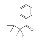1-Butanone, 2,2-difluoro-3,3-dimethyl-1-phenyl- (9CI)结构式