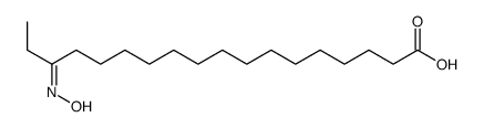 16-hydroxyiminooctadecanoic acid Structure