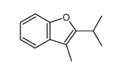 Benzofuran, 3-methyl-2-(1-methylethyl)- (9CI)结构式