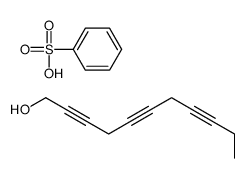 benzenesulfonic acid,undeca-2,5,8-triyn-1-ol Structure