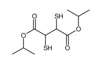 diisopropyl 2,3-dimercaptosuccinate structure