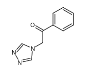 4-Phenacyl-1,2,4-triazole结构式