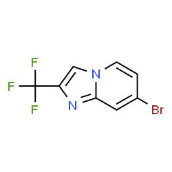 7-BROMO-2-TRIFLUOROMETHYL-IMIDAZO[1,2-A]PYRIDINE Structure