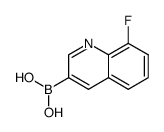 (8-fluoroquinolin-3-yl)boronic acid Structure