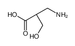 (R)-3-氨基-2-(羟甲基)丙酸结构式