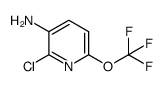 2-Chloro-6-(trifluoromethoxy)pyridin-3-amine结构式